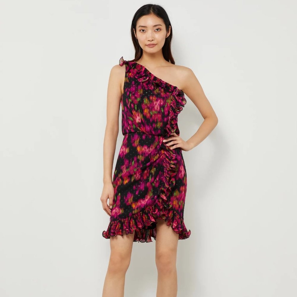 BCBG one shoulder dress